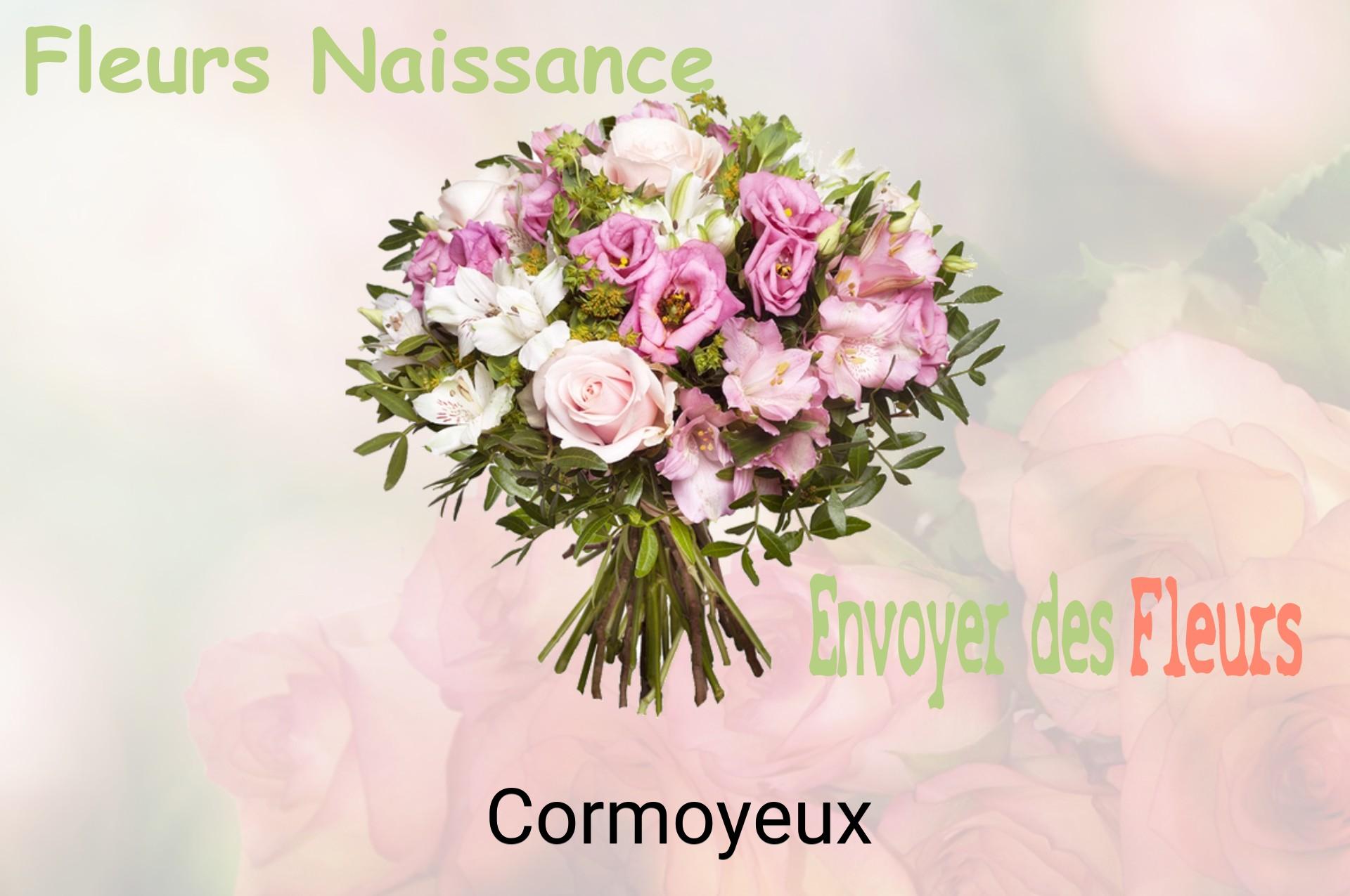 Bouquet de fleurs de naissance livré à Cormoyeux